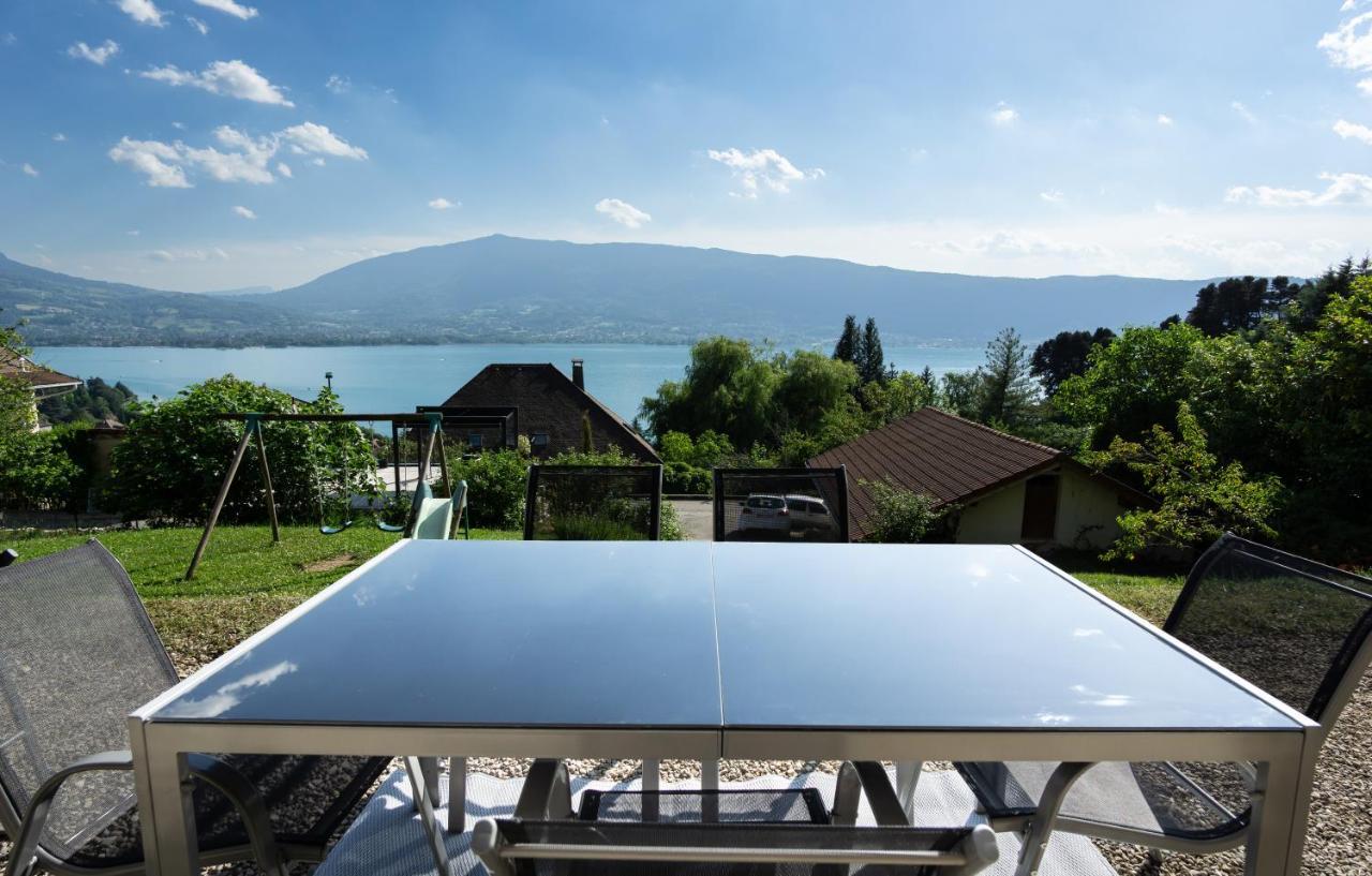 Apartmán T3 Avec Vue Sur Le Lac D'Annecy Veyrier-du-Lac Exteriér fotografie