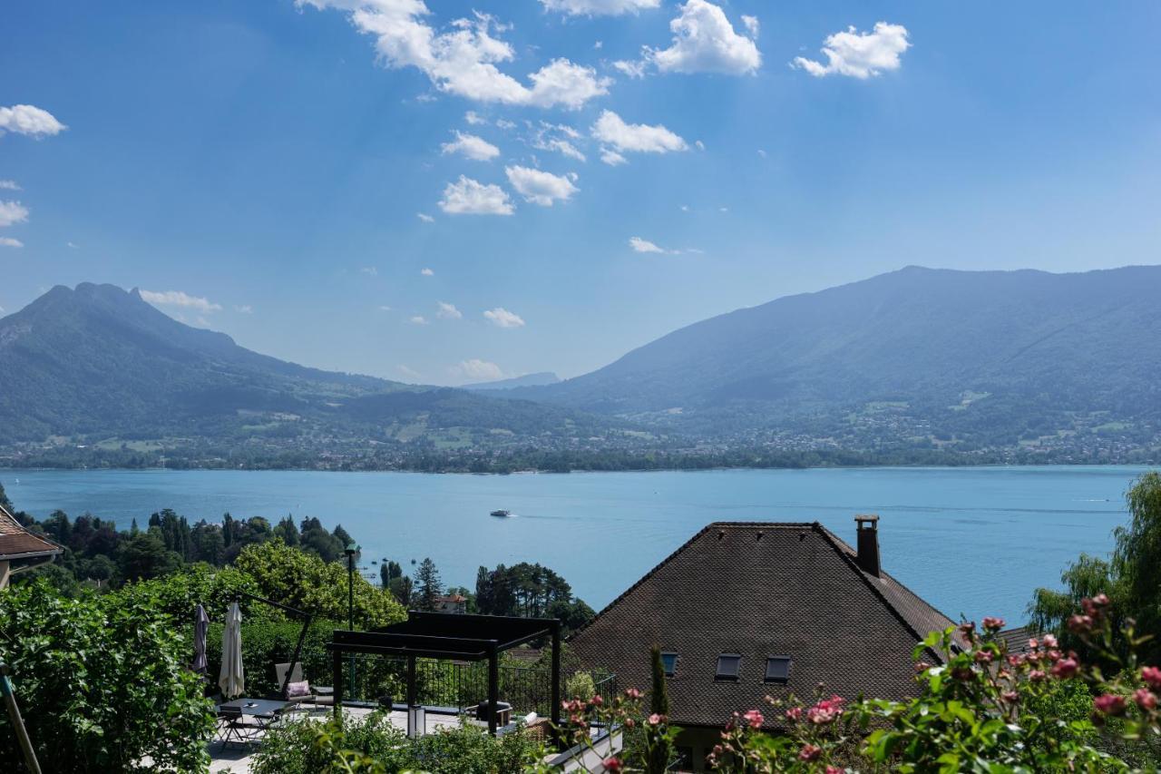 Apartmán T3 Avec Vue Sur Le Lac D'Annecy Veyrier-du-Lac Exteriér fotografie