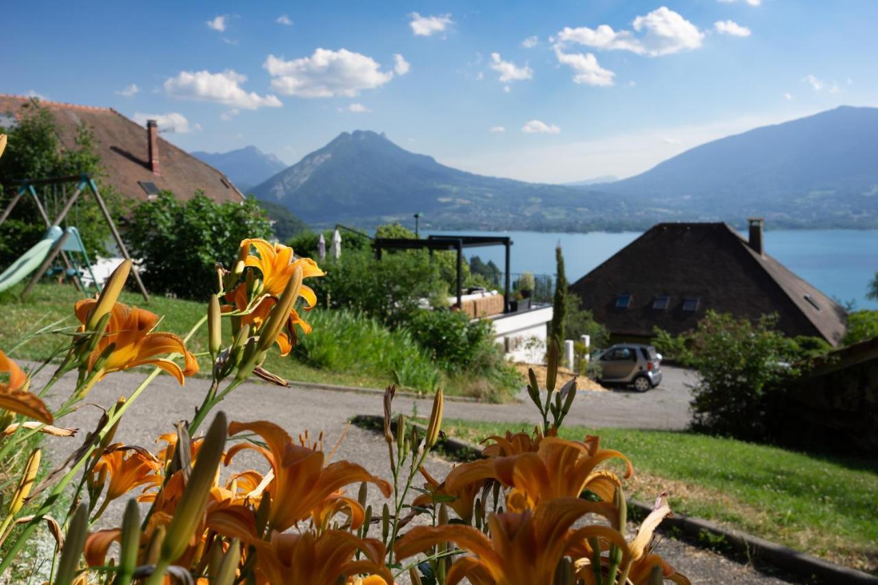 Apartmán T3 Avec Vue Sur Le Lac D'Annecy Veyrier-du-Lac Exteriér fotografie